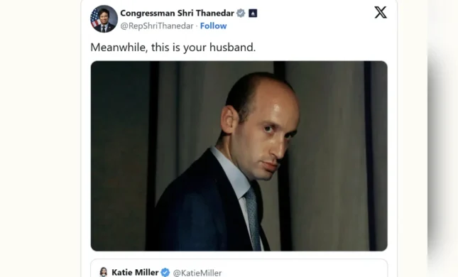 Shri Thanedar’s Social Media Jab At Stephen Miller Goes Viral