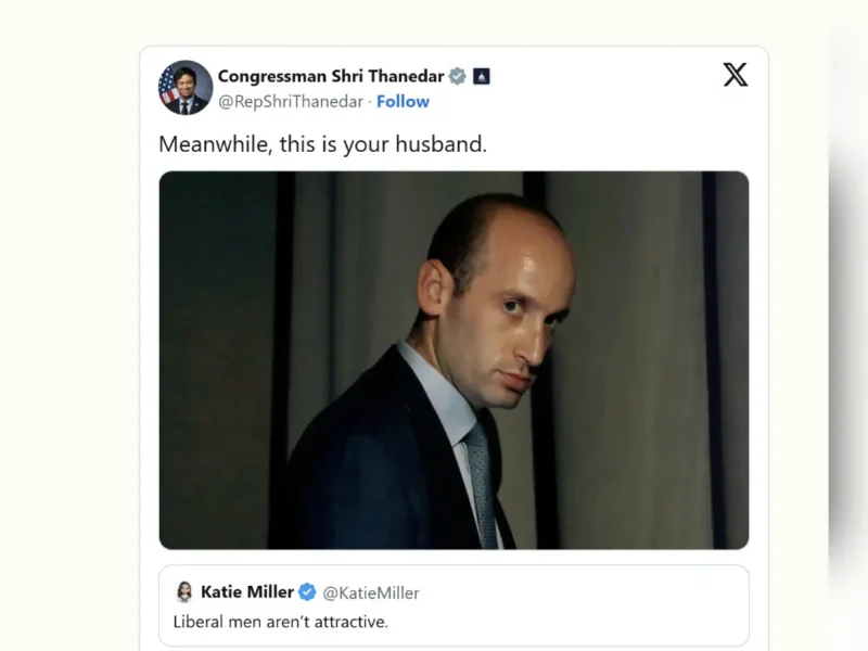 Shri Thanedar’s Social Media Jab At Stephen Miller Goes Viral