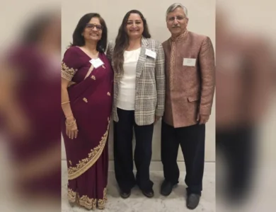 Shukla Family Recognized By Chapman University