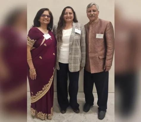 Shukla Family Recognized By Chapman University