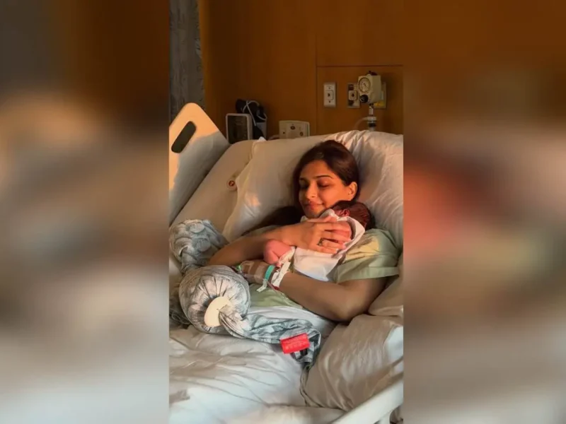 Sonam Kapoor Shares First Photo With Newborn