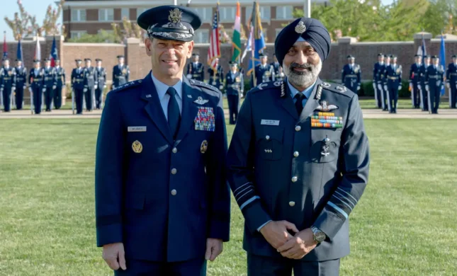 US-India Air Force Chiefs Discuss Indo-Pacific Cooperation