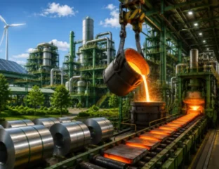 India green steel transition