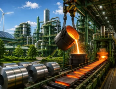 India green steel transition