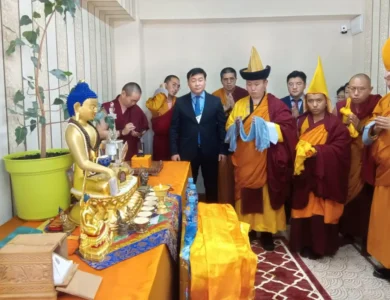 India Mongolia Buddhist relics
