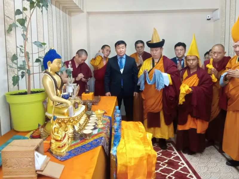 India Mongolia Buddhist relics
