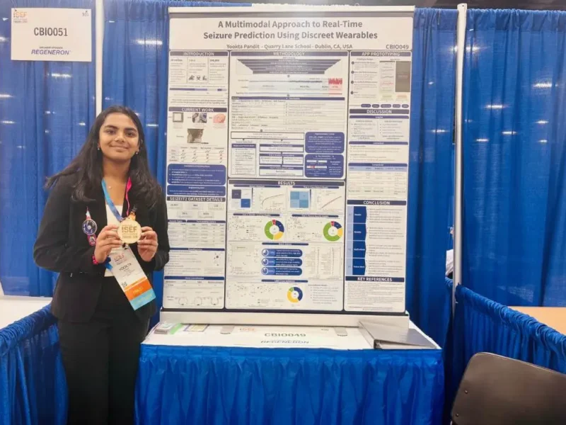 California Student Takes Third Place at Regeneron ISEF 2026
