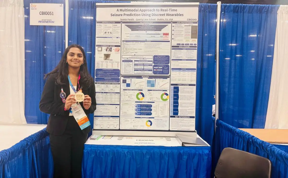 California Student Takes Third Place at Regeneron ISEF 2026