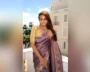 Huma Qureshi Showcases Banarasi Saree At Cannes