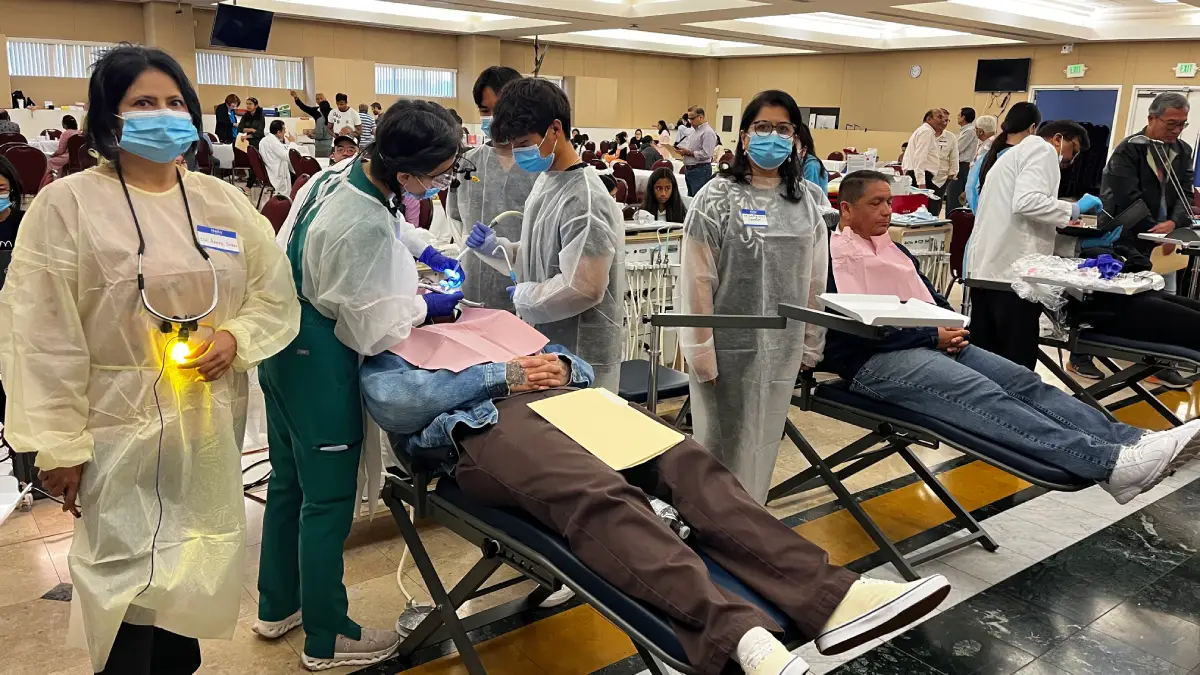 Hundreds Receive Free Medical Care At Jain Center Health Fair