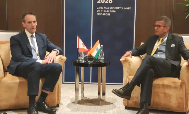 India Canada Defence Cooperation Talks