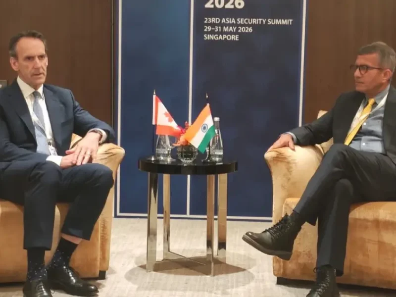 India-Canada Defense Cooperation Back in Focus at Shangri-La Dialogue