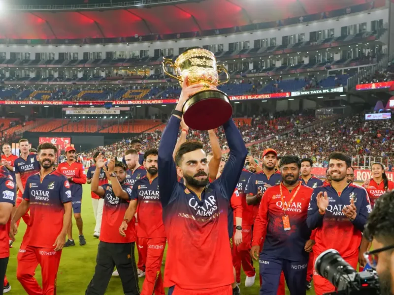 Kohli Says RCB Title Win Was Most Emotional Of Career