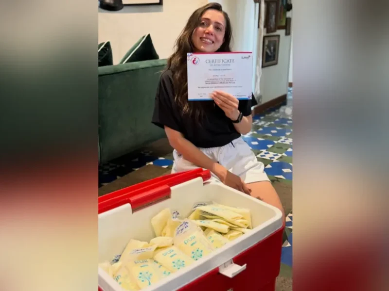 Nakuul Mehta’s Wife Jankee Parekh Donates 90 Packets Of Breast Milk