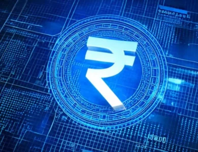 Indian rupee record low