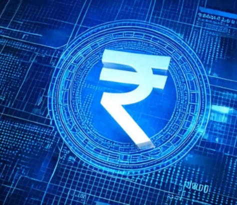 Indian rupee record low