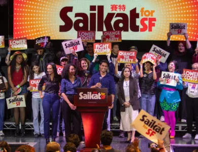 Saikat Chakrabarti SF Rally