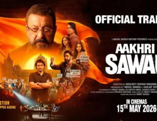 Sanjay Dutt Aakhri Sawal political drama