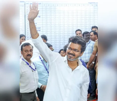 Star Politician Vijay Meets Governor, Seeks Invitation To Form Government