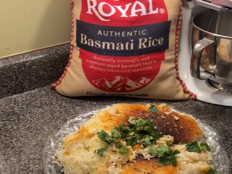 Tahdig Rice Pulao
