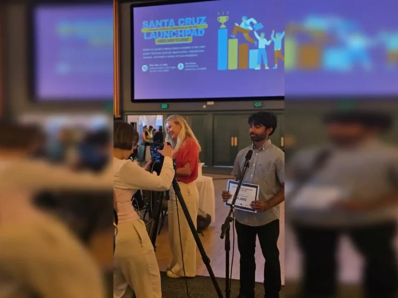 UC Santa Cruz Student Wins Top Prize for AI Tool Helping Incarcerated People