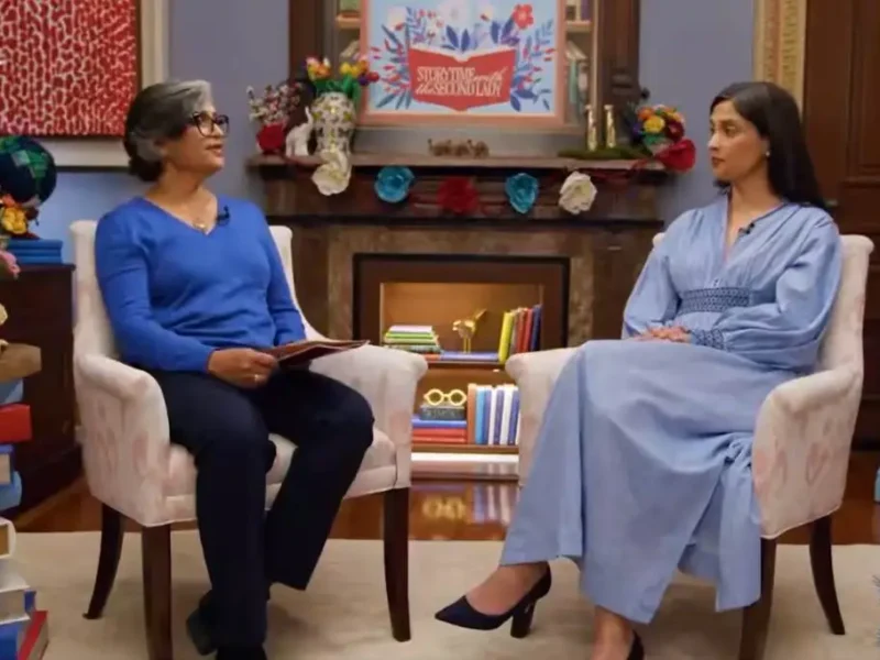 Usha Vance Pushes Childhood Literacy