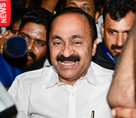 V.D. Satheesan Gets Rock-Star Welcome After Being Named CM By Congress