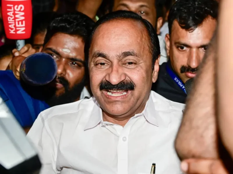 V.D. Satheesan Gets Rock-Star Welcome After Being Named CM By Congress