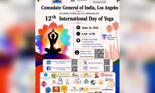 International Day of Yoga Los Angeles