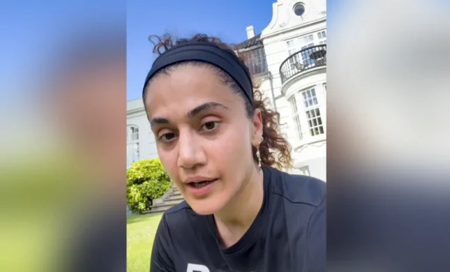 Taapsee Pannu health tips