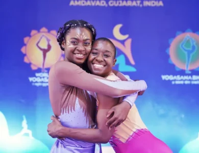 Kemi Kimani Blake Yogasana medals