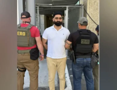 ICE Arrest Indian National Germany Case