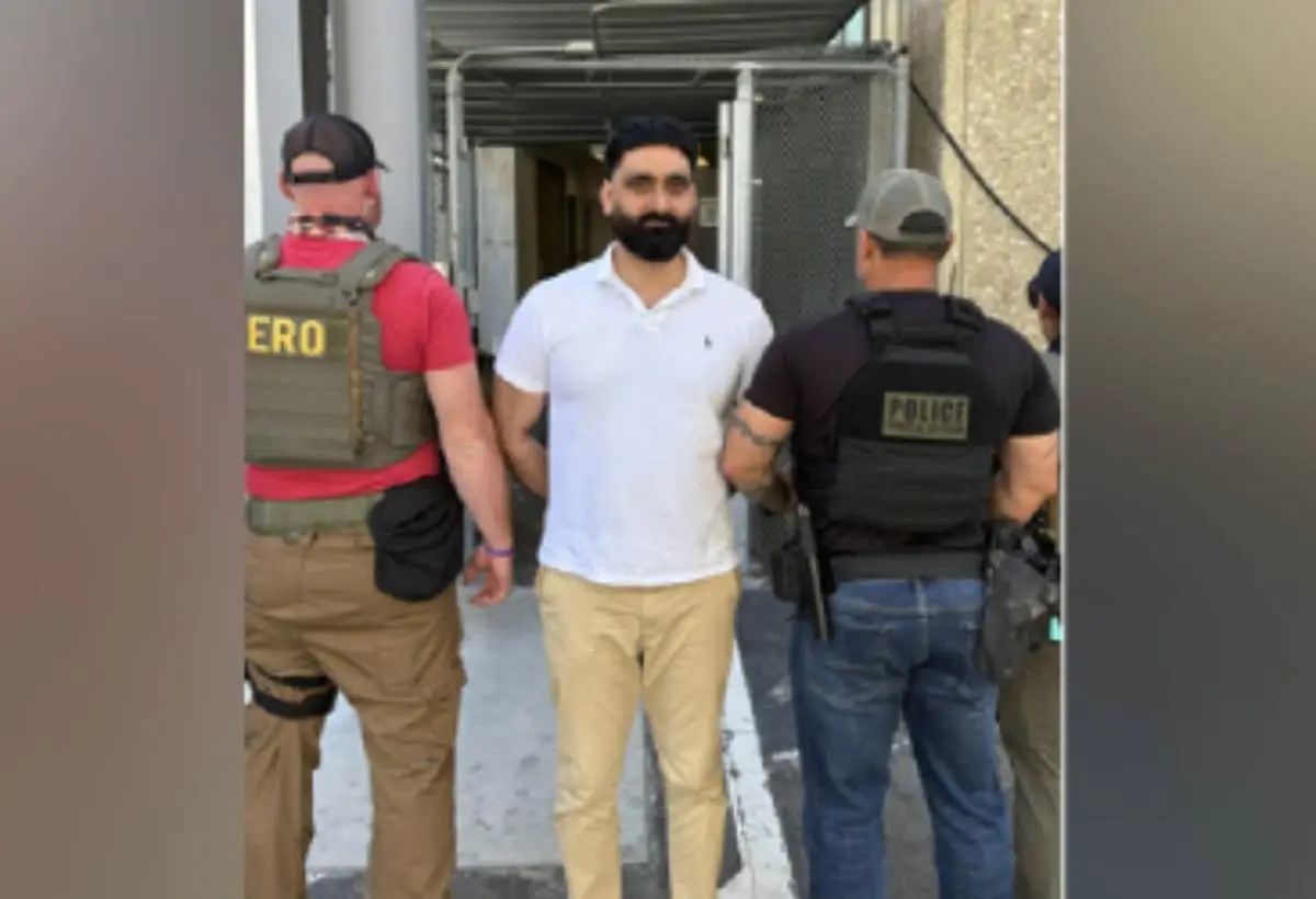ICE Arrest Indian National Germany Case