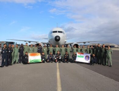 Indian Navy Aircraft Reaches Hawaii For Maritime Exercise