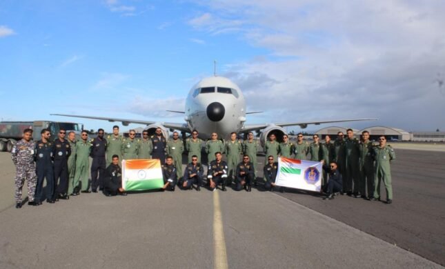Indian Navy Aircraft Reaches Hawaii For Maritime Exercise