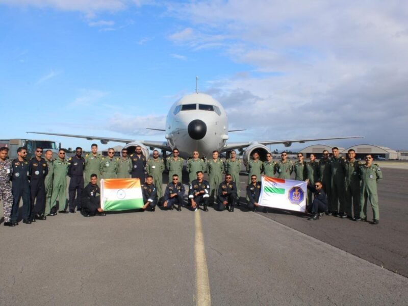 Indian Navy Aircraft Reaches Hawaii For Maritime Exercise