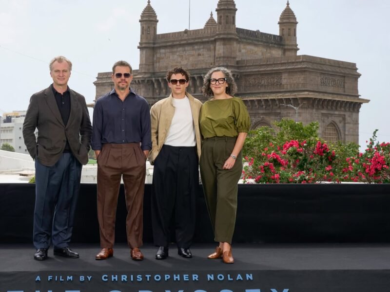 Christopher Nolan, Takes ‘The Odyssey’ Tour To Mumbai, Matt Damon In Attendance