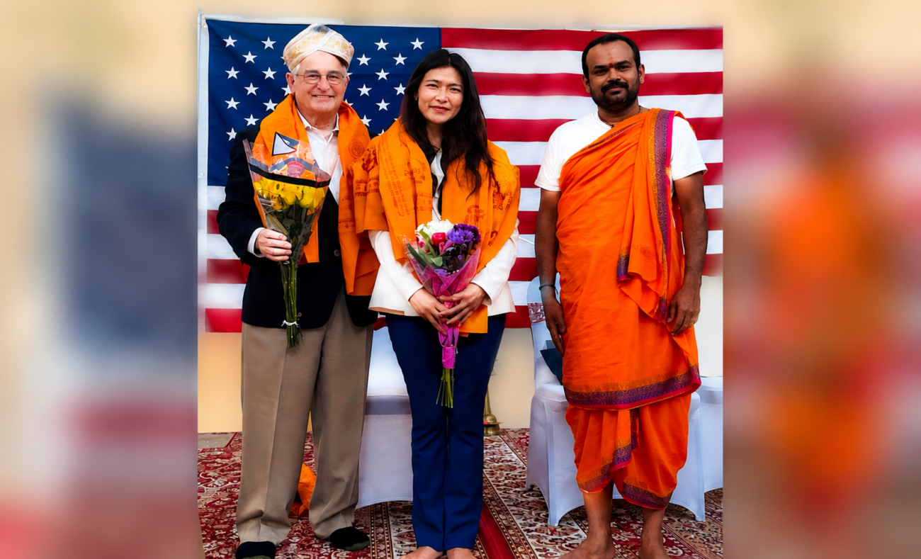 Irvine Mayor Larry Agran Attends Hindu Mandir's America250 Celebration