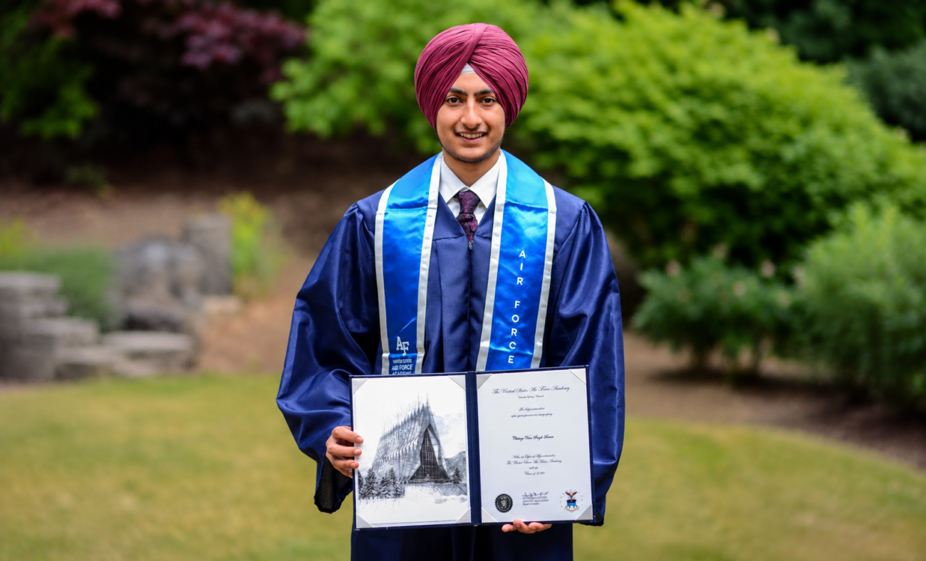 Chirag Veer Singh Sarao Becomes First Sikh American To Join USAFA