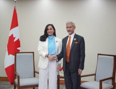 Jaishankar Meets Canadian FM Anita Anand During Manila Visit
