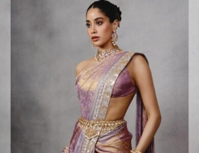 Manish Malhotra Recalls Sridevi While Styling Janhvi Kapoor In A Kanchi Saree