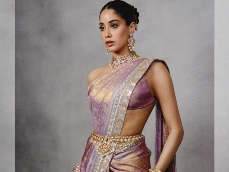 Manish Malhotra Recalls Sridevi While Styling Janhvi Kapoor In A Kanchi Saree