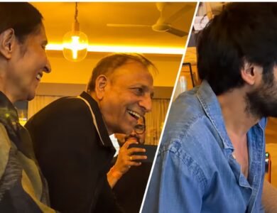 Kartik Aaryan Captures Parents' Joy On Camera