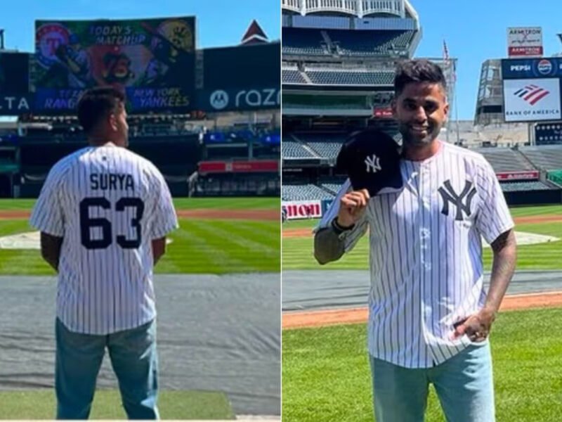 Cricket Star Suryakumar Yadav Becomes Major League Baseball Ambassador