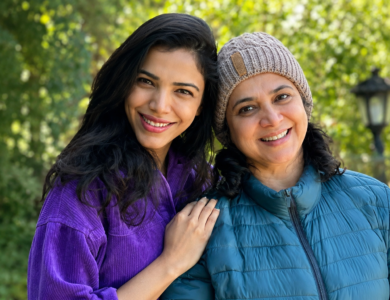 Mother-Daughter Duo Shriya, Supriya Pilgaonkar Plant 1,500 Saplings