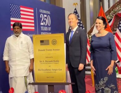 Hyderabad Marks America’s 250th With A ‘Donald Trump Avenue’