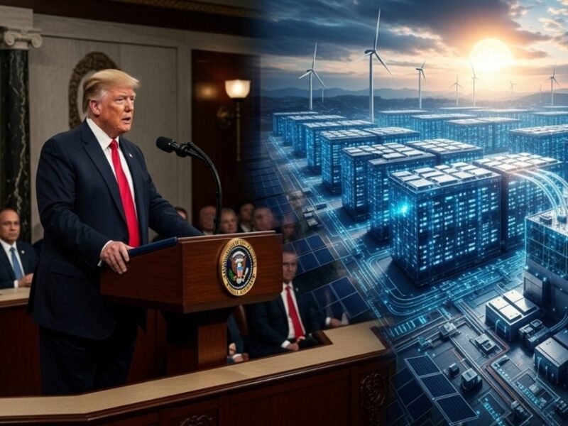 Trump Says AI Data Centers Should Cover Their Own Power Costs