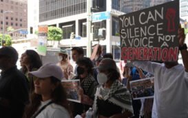 Los Angeles Vigil Expresses Solidarity With India Student Protestors