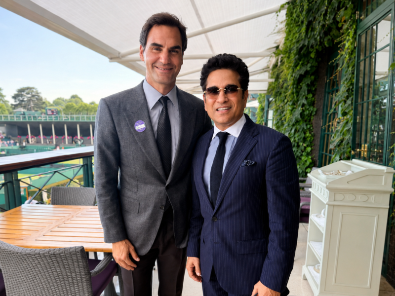 Federer, Tendulkar Meet At Wimbledon; Jay Shah Has Photo Op With McEnroe