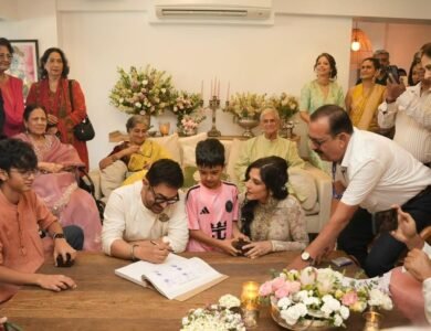 Aamir Khan Weds Gauri Spratt As Sons Turn Ring Bearers